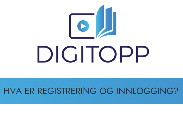 hva er registrering og innlogging