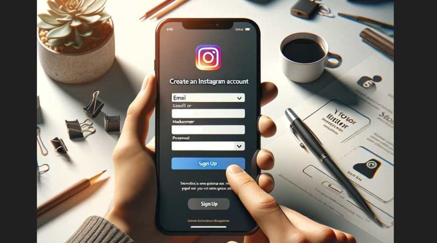 Bruksanvisning hvordan lage en Instagram konto